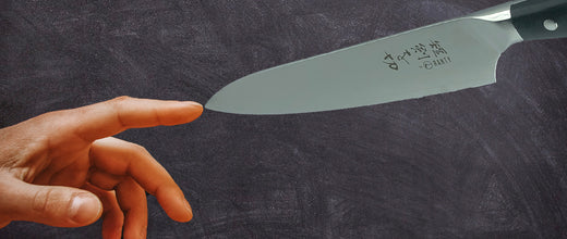 Cuchillo de Grand Chef RANTY exhibiendo su diseño ergonómico y equilibrio perfecto para una elección profesional.