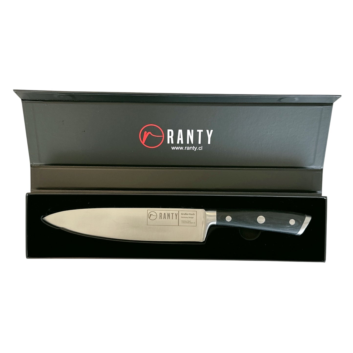 GROßER KOCH – CUCHILLO CHEF ACERO ALEMÁN RANTY