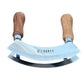 Cortador de doble hoja balancin Ranty (mezzaluna) premium con logo grabado en acero inoxidable.