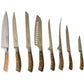 Set de cuchillos RANTY Serie M en acero inoxidable, distintos modelos para uso profesional en cocina