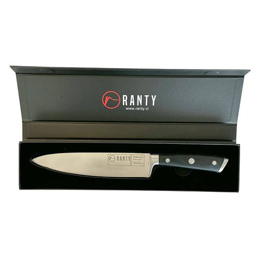 Hoja de 20 cm de acero alemán 1.4116 del cuchillo RANTY