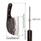 cuchillo servio, cuchillo para servir, cuchillo acero inoxidable, utensilios de cocina, cuchillería RANTY, cuchillo para asado, cuchillo trozador