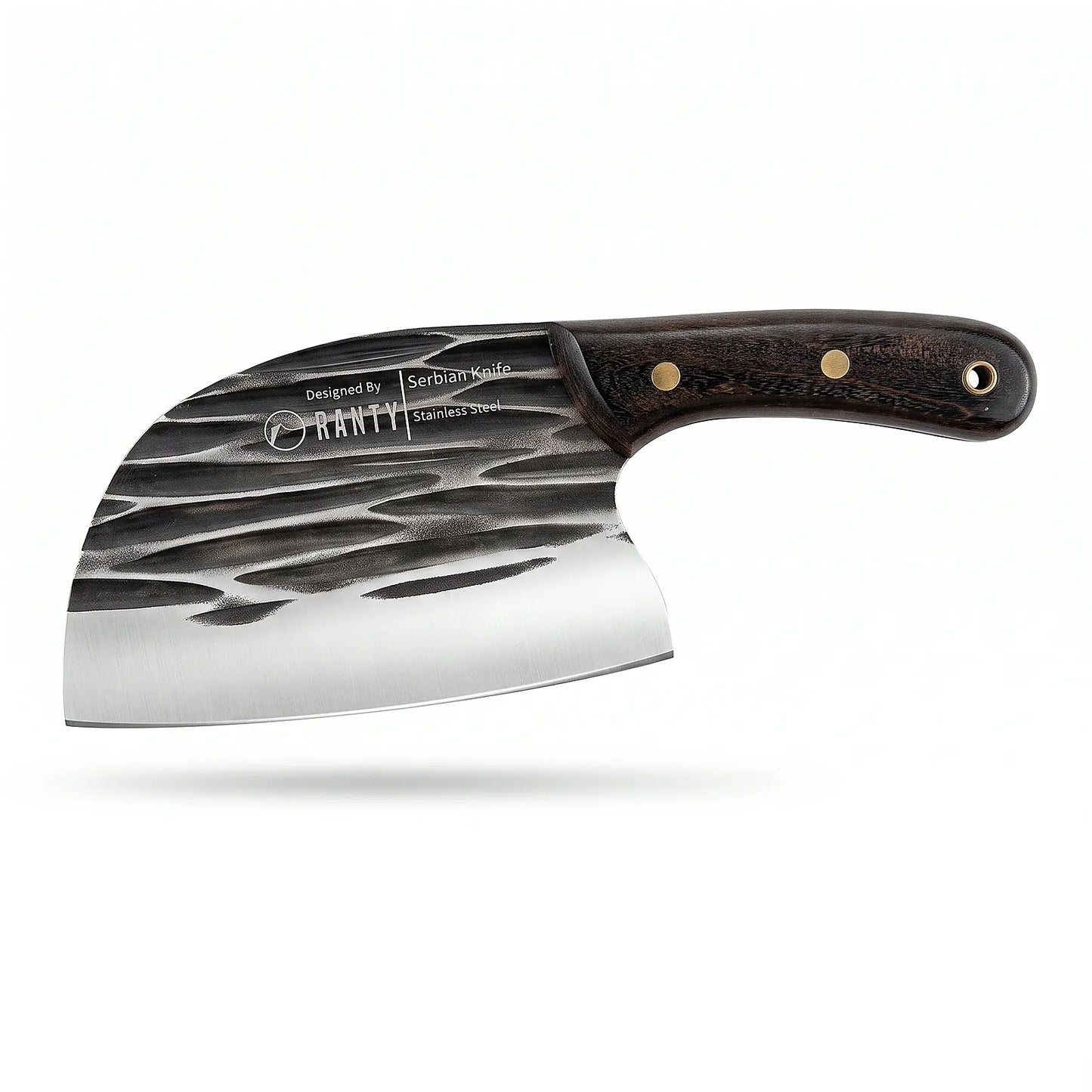 cuchillo servio, cuchillo para servir, cuchillo acero inoxidable, utensilios de cocina, cuchillería RANTY, cuchillo para asado, cuchillo trozador