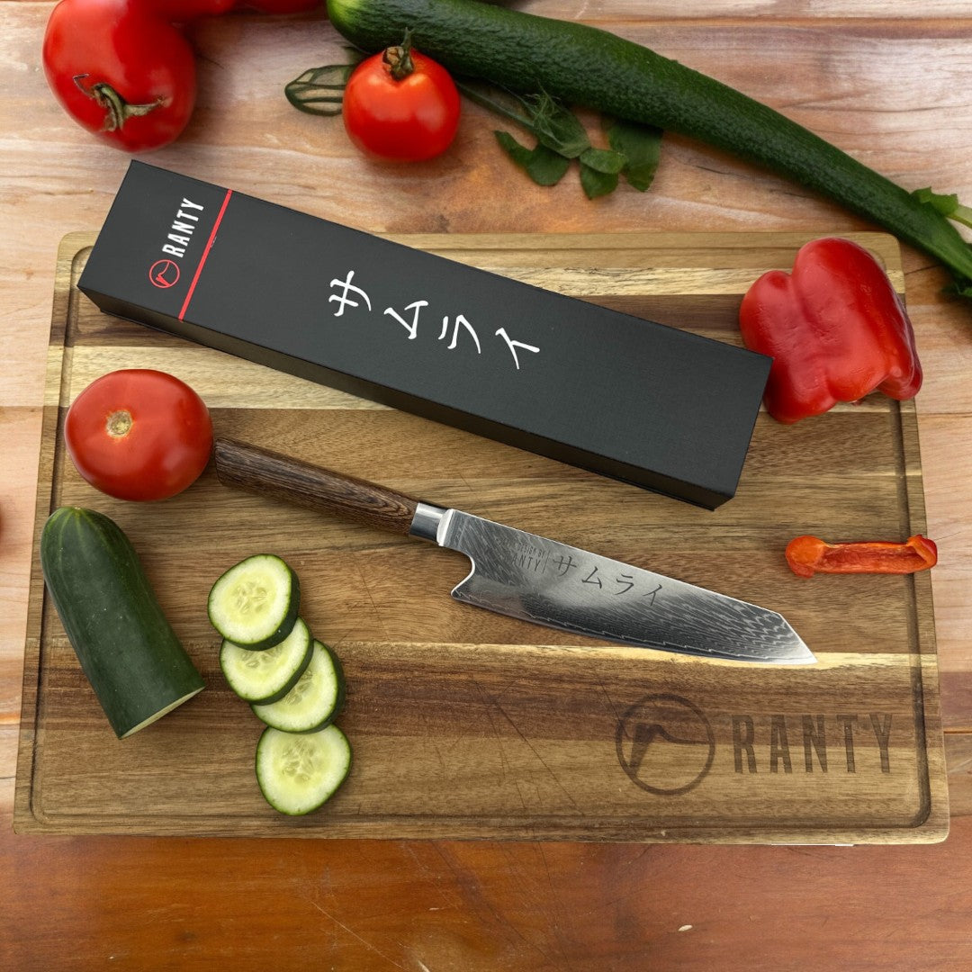 CUCHILLO ACERO DE DAMASCO CHEF SAMURAI