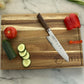CUCHILLO DE ACERO DE DAMASCO CHEF SAMURAI RANTY