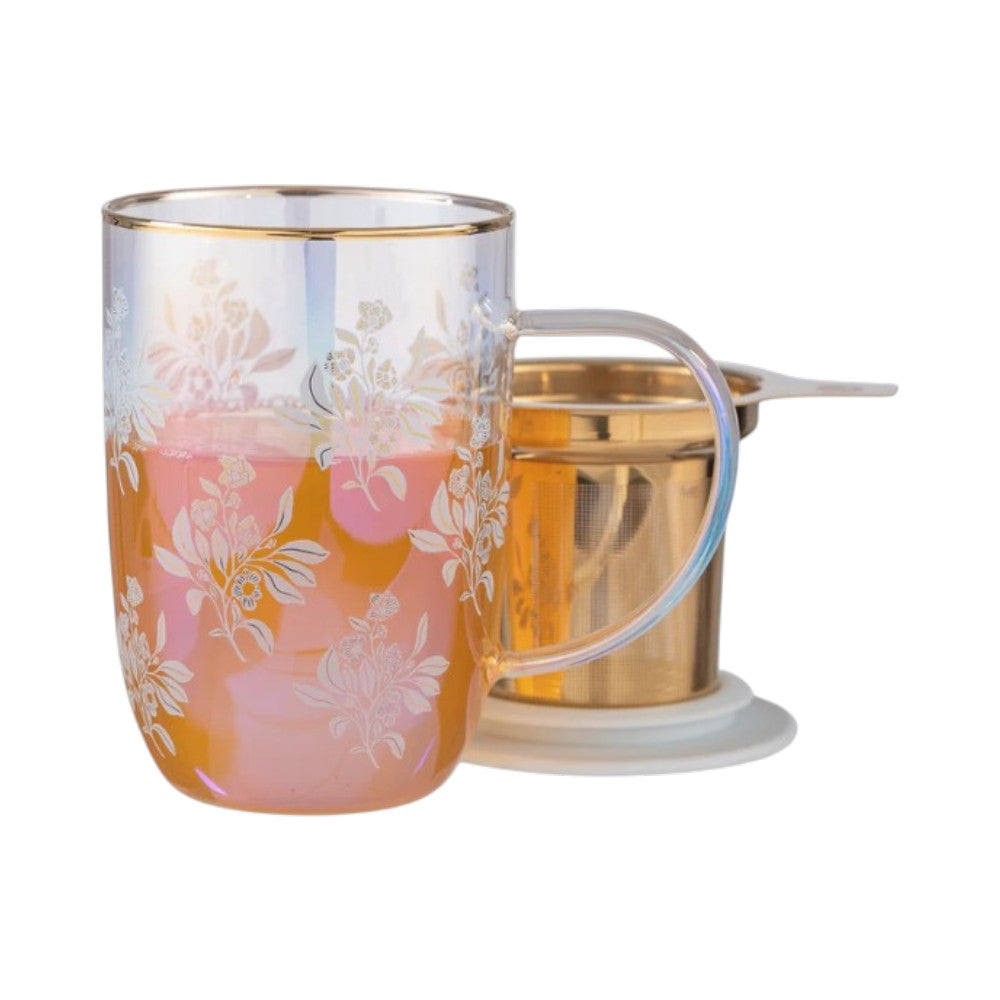 MUG BHORO LIGHT BLUE BOUQUET - ADAGIO TEAS