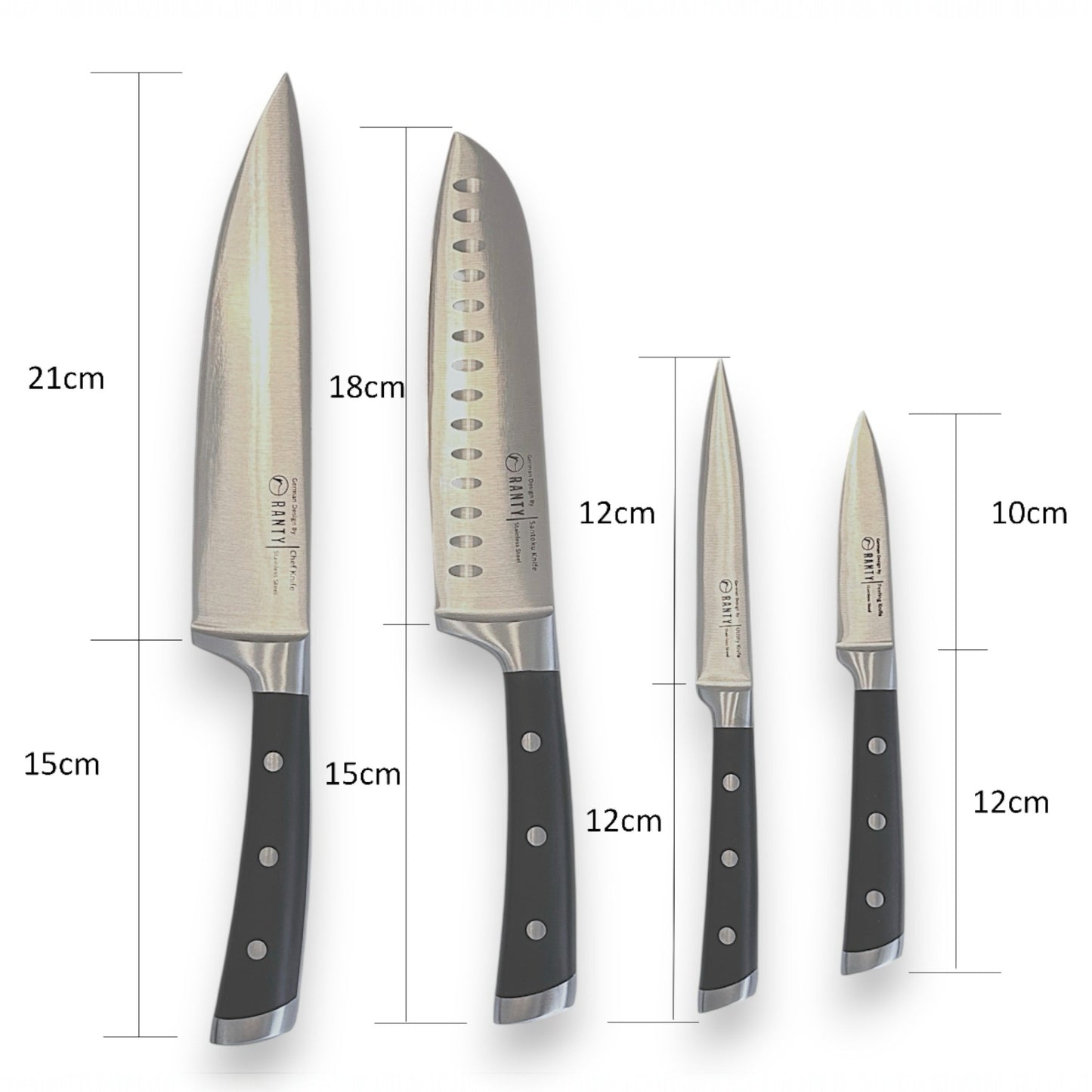 CUCHILLOS SERIE PROFESIONAL RANTY