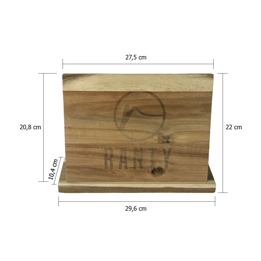 BLOQUE DE MADERA MAGNÉTICO