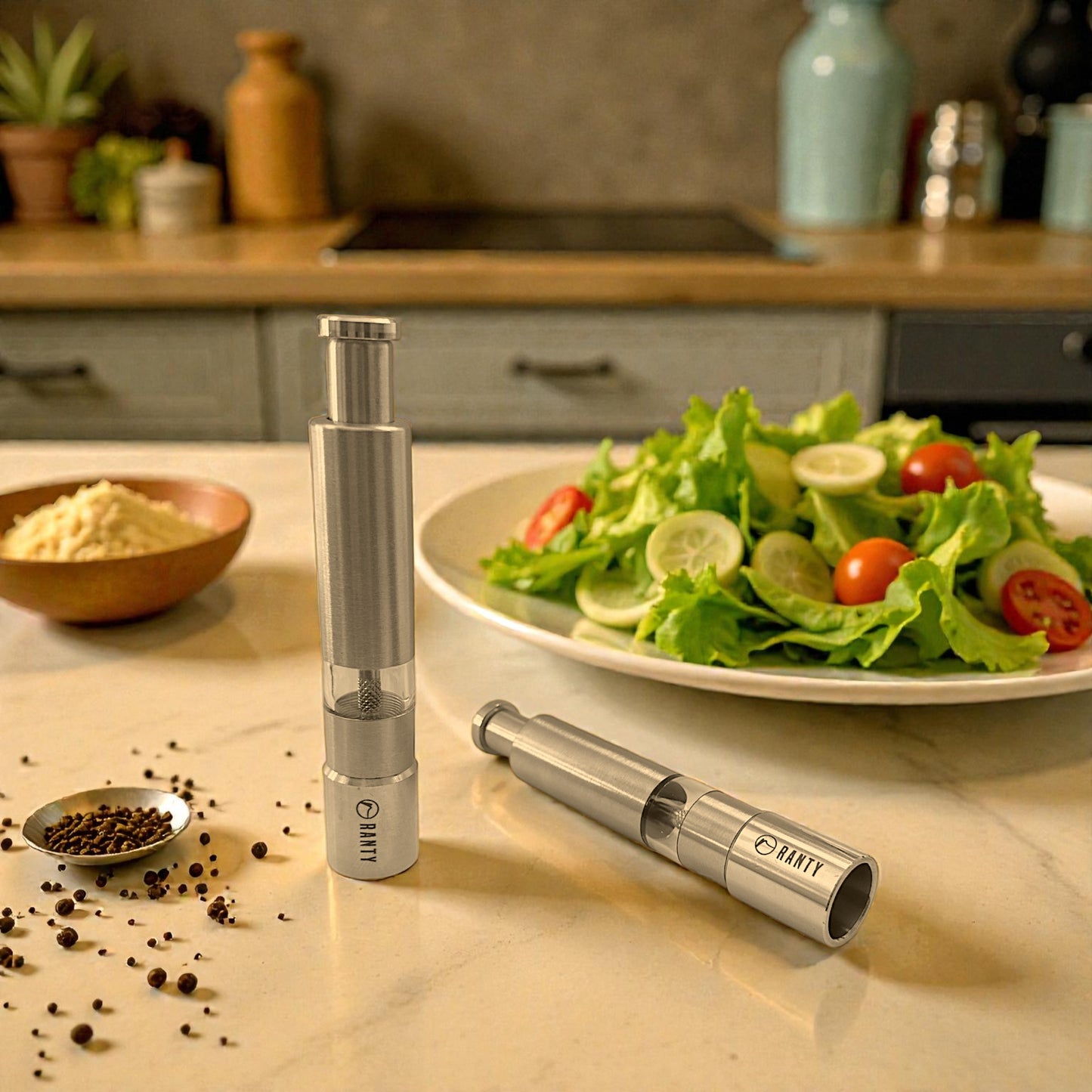 PIMENTERO PRESIÓN ACERO INOXIDABLE RANTY